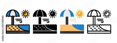 Set of Beach Icon