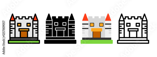 Set of Castle Icon