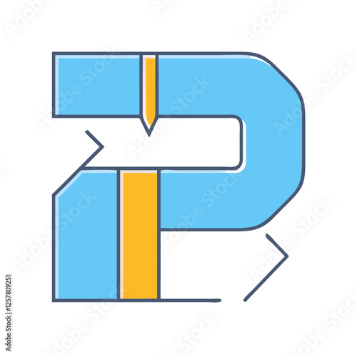 Free Download offset path icon, offset path vector illustration-simple illustration of offset path, perfect for offset path logos and icons - GFXLoad