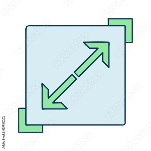 resize icon, resize vector illustration-simple illustration of resize, perfect for resize logos and icons