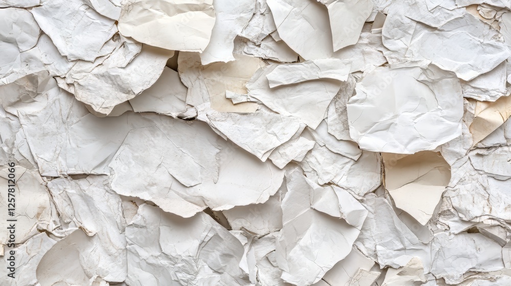 Texture of crumpled paper Texture of crumpled paper