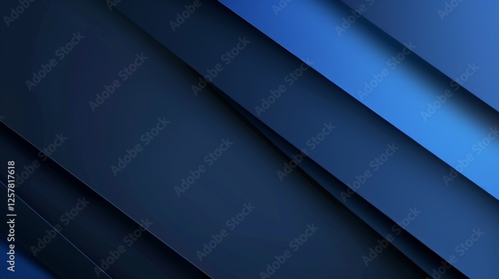 Sleek blue background with smooth gradient for design, featuring white space in the center for text. Ideal for modern banners and abstract wallpapers.