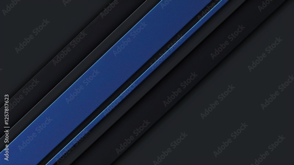 Geometric abstract wallpaper with diagonal lines on Blue background. Banner template with white center text area. Ideal for modern designs. Geometric abstract wallpaper with diagonal lines on Blue background. Banner template with white center text area. Ideal for modern designs.