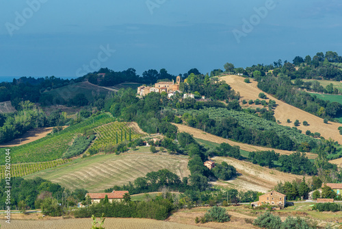 landscape of marche