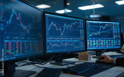 Stock Market Trading Room