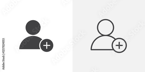 Following icons vectors illustrations in black fill and liner versions