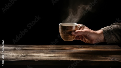 brew coffee hand photo