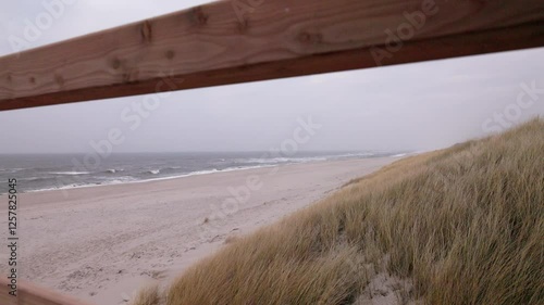 Dünenlandschaft an der Nordsee auf Sylt
