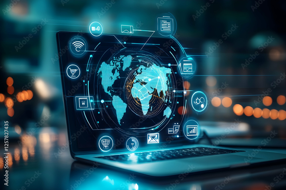 computer technology background