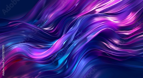 Wallpaper Mural Abstract background with colourful waves and gradients Torontodigital.ca