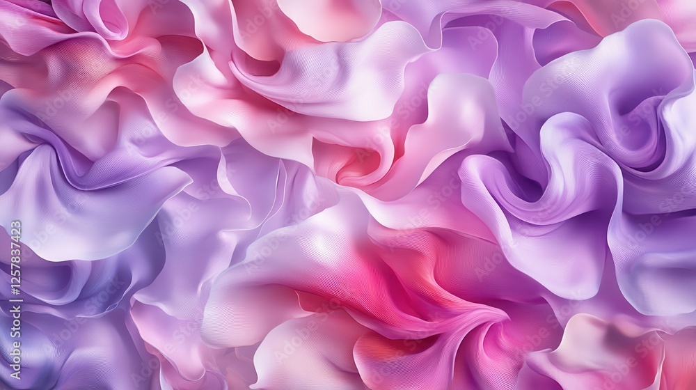 Obraz premium Abstract floral in seamless pattern background. Colorful flowers, flower petals, blooms, roses on wallpaper. Blossom fabric pattern with watercolor texture for banner, prints, packaging.