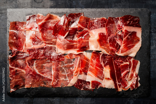 Obraz w ramie Jamón ibérico de bellota de Huelva