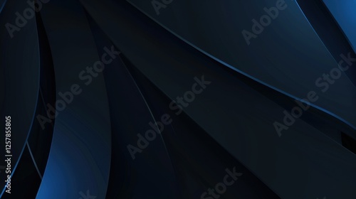 Minimalist Blue Background with Subtle Gradient for Design. Banner Template with Central White Space for Text. Ideal for Elegant Modern Backdrops.