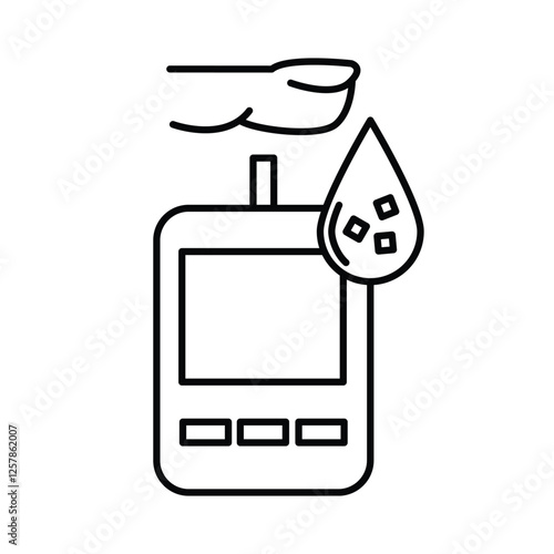 Blood glucose measurement for diabetes management and health monitoring