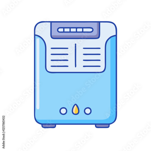 dehumidifier icon, dehumidifier vector illustration-simple illustration of dehumidifier, perfect for dehumidifier logos and icons