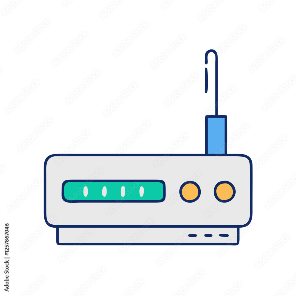 modem icon, modem vector illustration-simple illustration of modem, perfect for modem logos and icons modem icon, modem vector illustration-simple illustration of modem, perfect for modem logos and icons