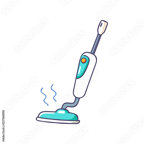 steam mop icon, steam mop vector illustration-simple illustration of steam mop, perfect for steam mop logos and icons