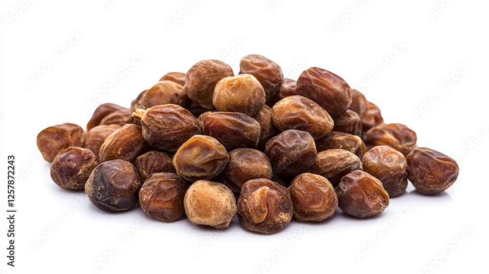 Dried dates in closeup isolated on white background
Dried dates in closeup isolated on white background