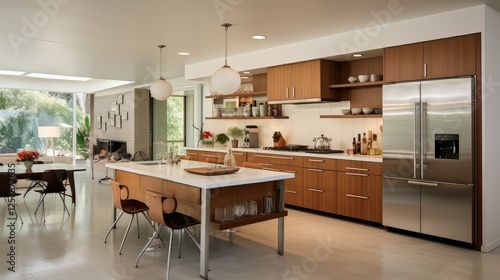 minimalist mid century modern house