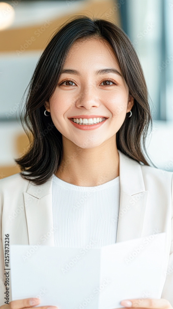Bright office portrait photography engaging smiles for professional confidence Bright office portrait photography engaging smiles for professional confidence