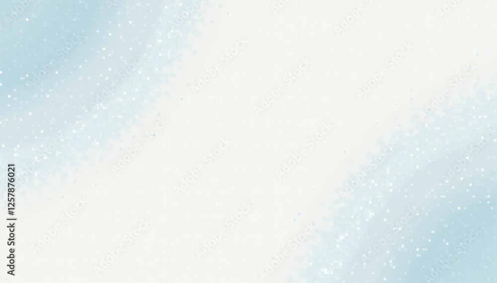 Fototapeta premium Blue and White Pixelated Background, Soft, Abstract