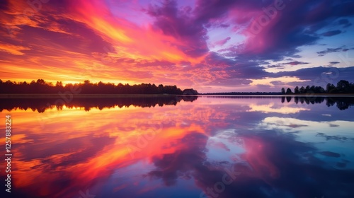 sunhorizon rainbow and gold photo