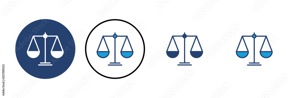 Scales icon vector. Law scale icon. Scales vector icon. Justice Scales icon vector. Law scale icon. Scales vector icon. Justice