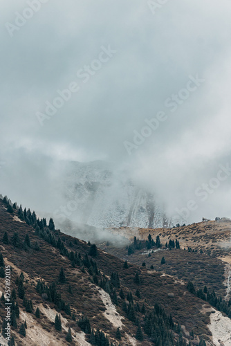 Wallpaper Mural Kazakhstan, Nature, Big Almaty Lake, hiking Torontodigital.ca