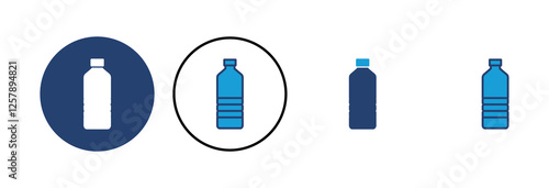 Bottle icon vector. bottle vector icon