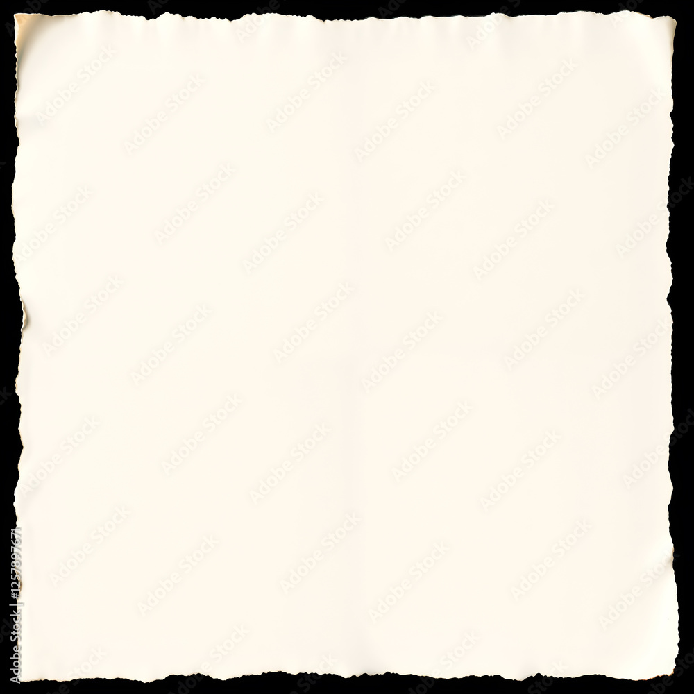 A piece of aged, crumpled parchment with burned edges on a dark background. Generative AI A piece of aged, crumpled parchment with burned edges on a dark background. Generative AI