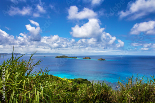 Small islands off Dravuni Island, Fiji, South Pacific