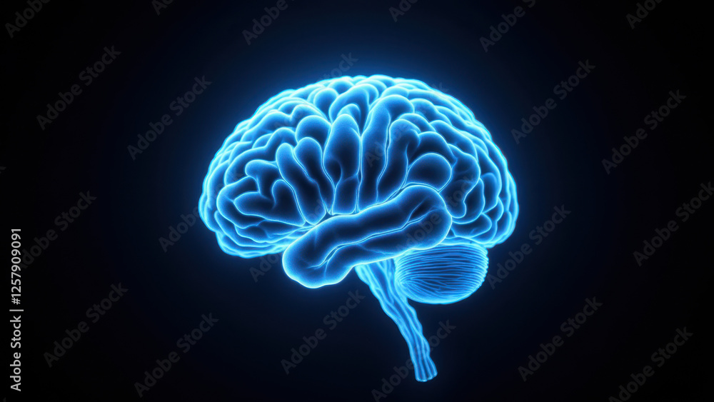 A 3D rendering of an AI-generated human brain, representing artificial intelligence capabilities. A 3D rendering of an AI-generated human brain, representing artificial intelligence capabilities.