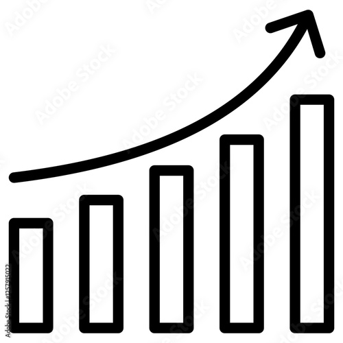 Growth Outline Icon