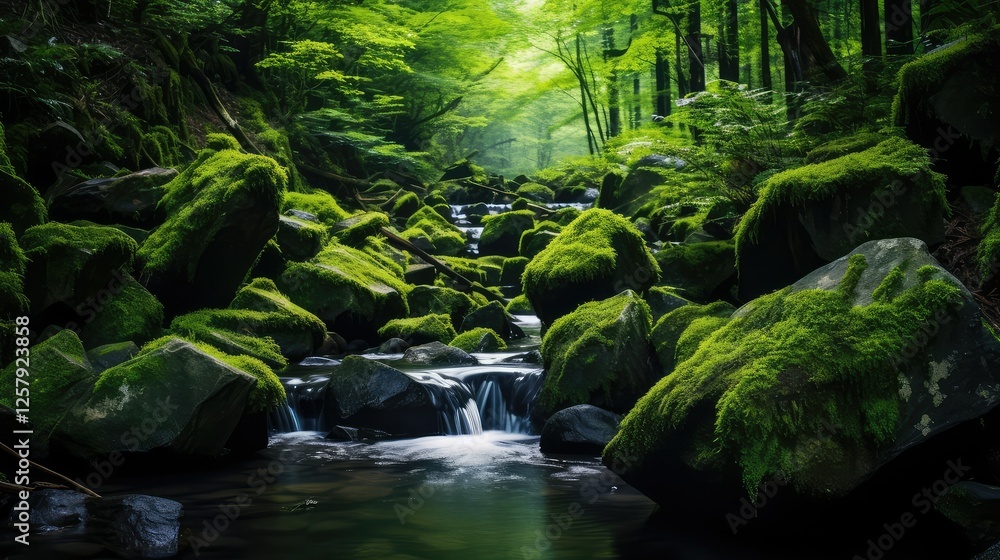 Fototapeta premium green black matte background