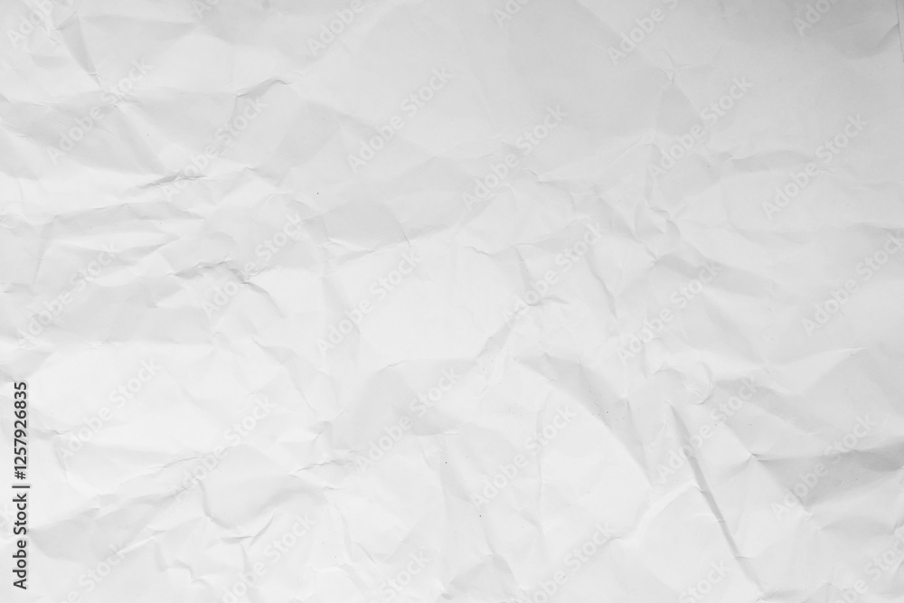 Grunge wrinkled white color paper textured background with copy space. Use for decoration or layer Grunge wrinkled white color paper textured background with copy space. Use for decoration or layer