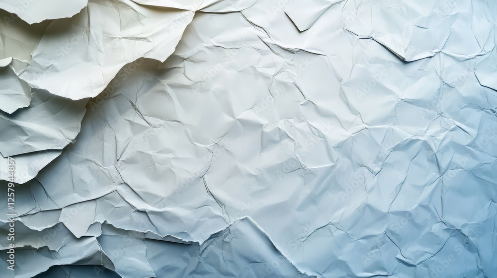Obraz premium Crumpled abstract paper texture background