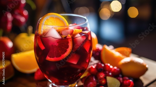 apples red sangria