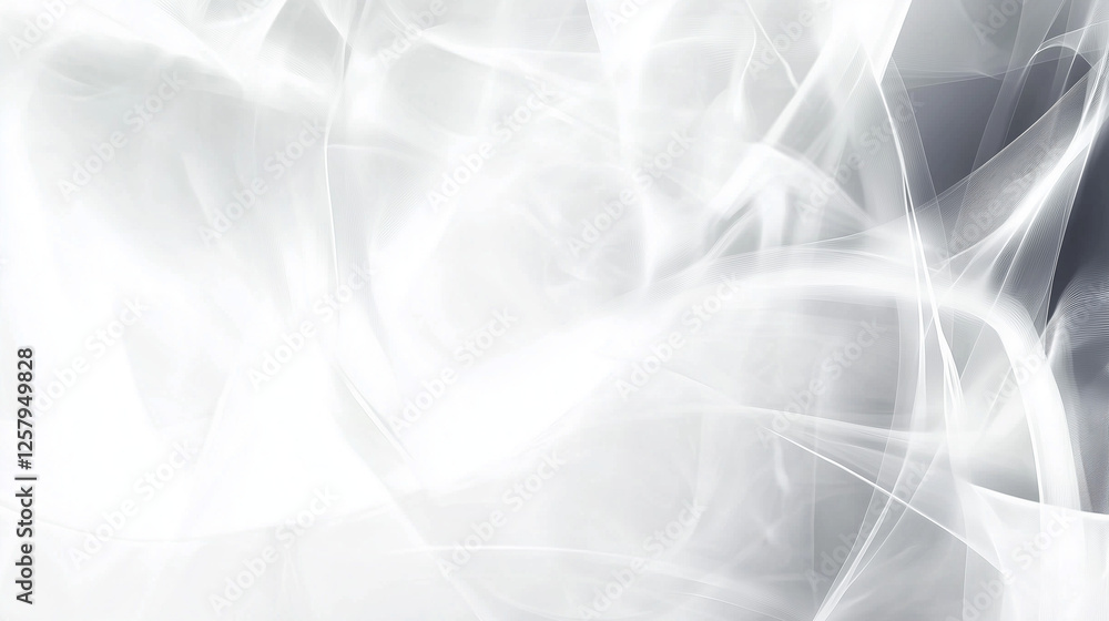 Fototapeta premium Ethereal White Light Textures