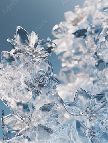 Ice Crystals on Table photo