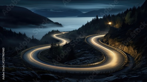 darkness roads at night