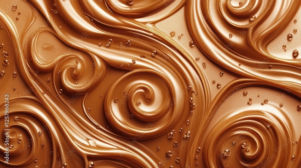 Abstract swirl caramel texture background. Abstract swirl caramel texture background.