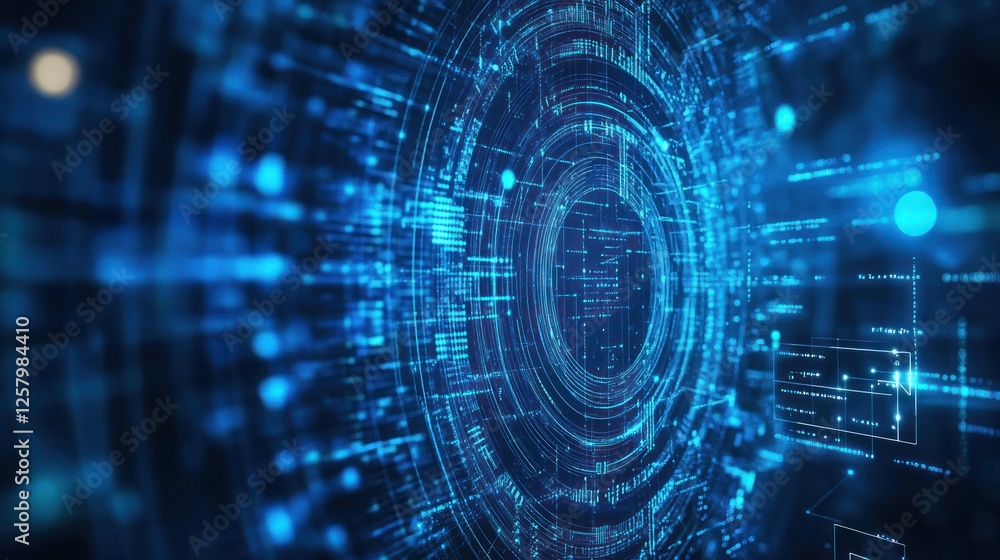 Abstract digital data streams and futuristic technology background. Abstract digital data streams and futuristic technology background.