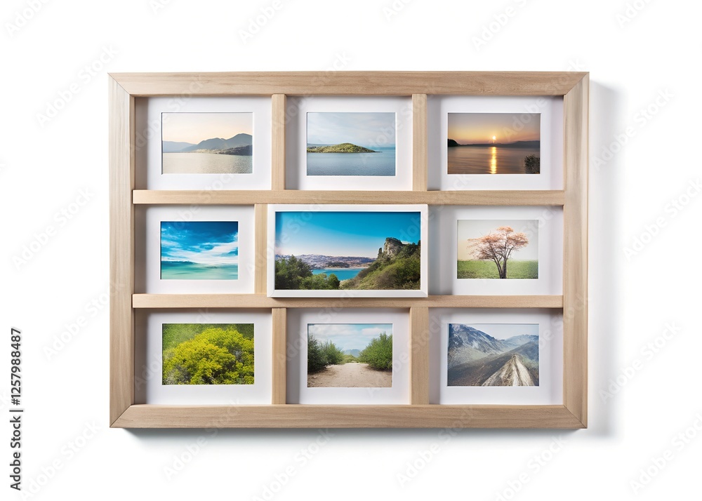 picture frame isolated on a white background picture frame isolated on a white background