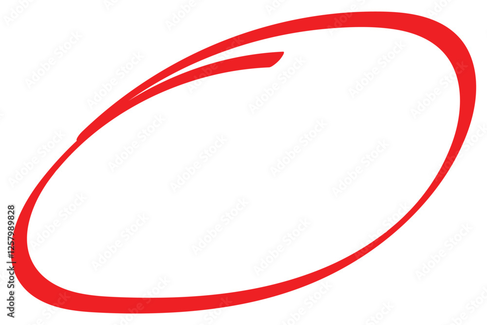 Red circle pen draw. Highlight hand drawn circle isolated on white background. Brush marker pen round ovals. Handwritten red oval frame. For marker pen, pencil, logo and text check vector illustration Red circle pen draw. Highlight hand drawn circle isolated on white background. Brush marker pen round ovals. Handwritten red oval frame. For marker pen, pencil, logo and text check vector illustration