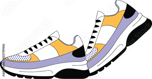 Photorealistic Modern Lifestyle Sneaker A Minimalist Design with Soft Suede, Breathable Mesh, and Sporty Aesthetics on a white background 