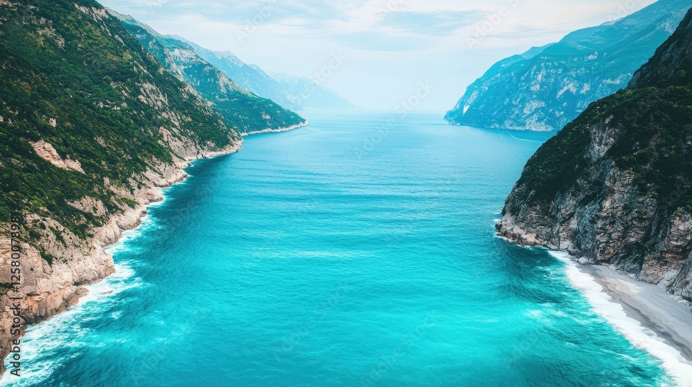 Mindfulness and meditation method Mindfulness and meditation method, A serene view of a turquoise sea between lush green cliffs, with gentle waves lapping at the shore under a cloudy sky. Mindfulness and meditation method Mindfulness and meditation method, A serene view of a turquoise sea between lush green cliffs, with gentle waves lapping at the shore under a cloudy sky.