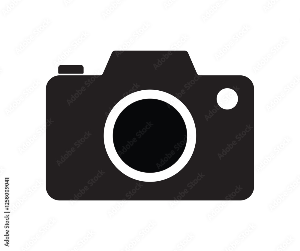Minimal Camera Icon – High-Quality Vector for Photography & Media Design Minimal Camera Icon – High-Quality Vector for Photography & Media Design