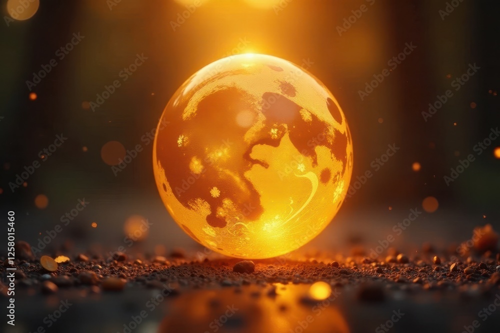 Golden orb, soft light diffusion, subtle texture, golden background, texture Golden orb, soft light diffusion, subtle texture, golden background, texture