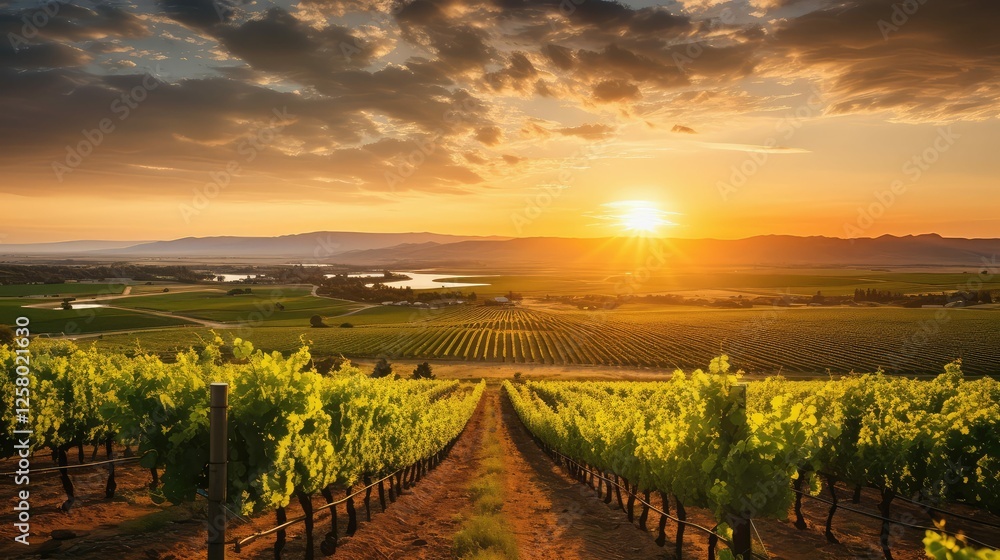 Fototapeta premium vineyard livermore valley wine