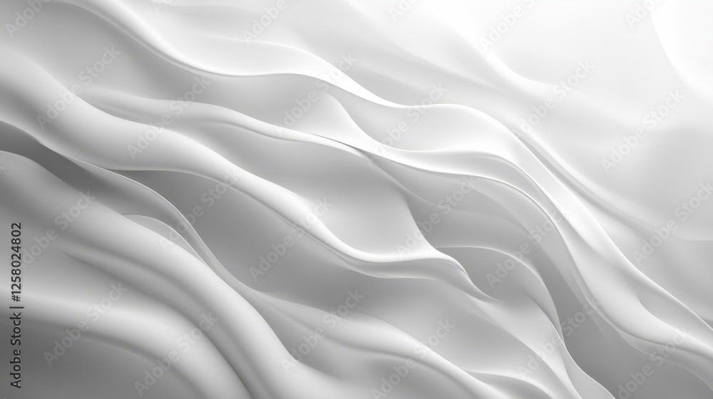 Obraz premium Abstract light grey background/interior. Copy space